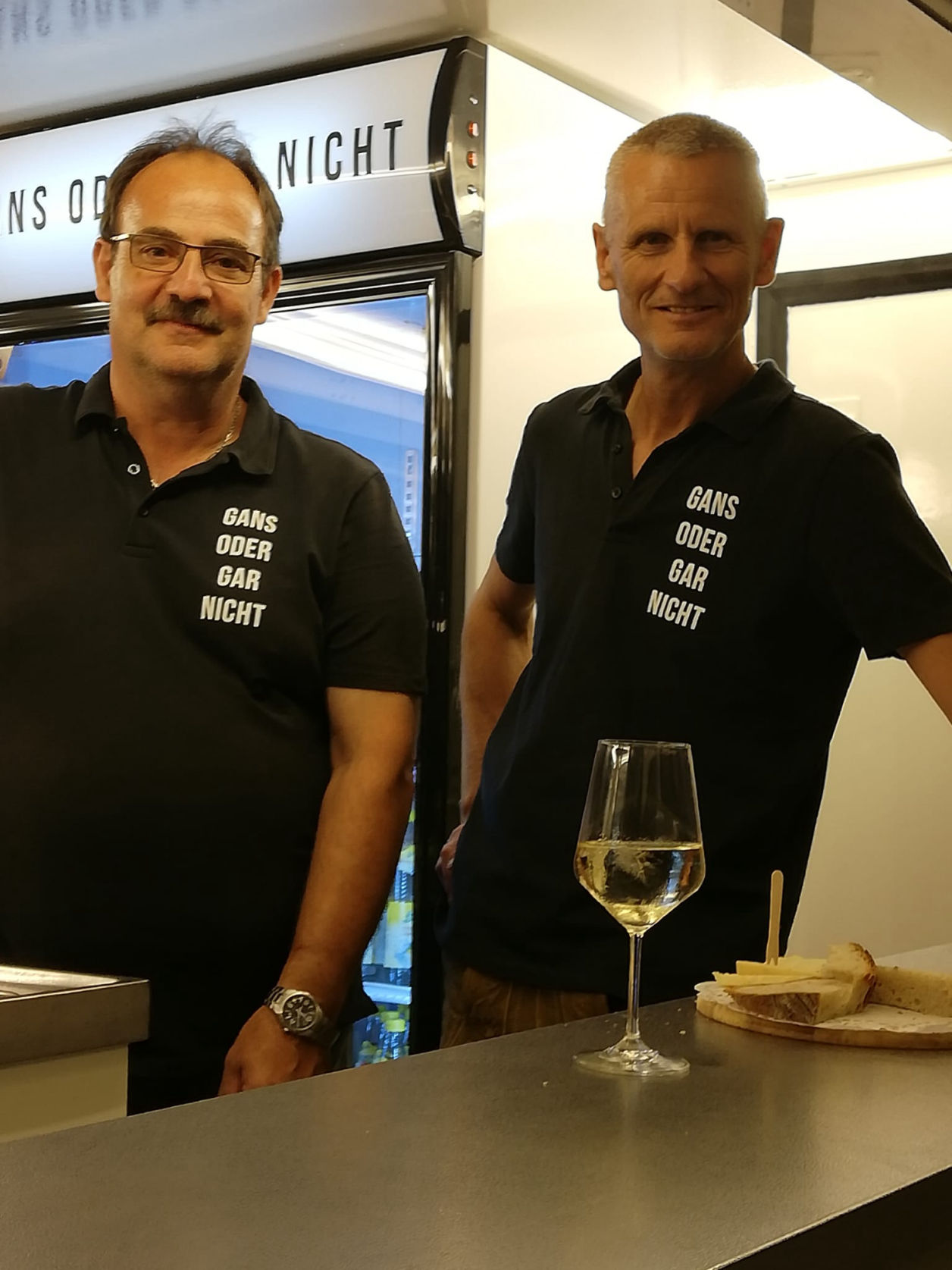 Josef Badum (Geschäftsführer) & Norbert Fischer (Braumeister)